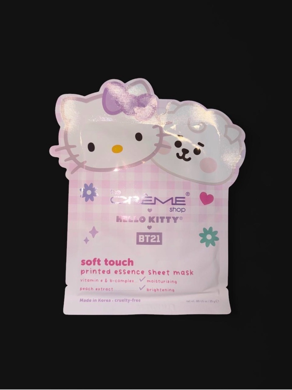 Hello Kitty Pink & Purple Soft Touch Printed Essence Sheet Masks - Multi Pack - Picture 2 of 2